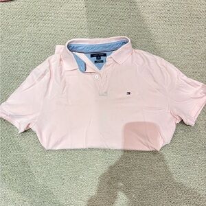 Men’s Tommy Hilfiger Pink Polo Shirt